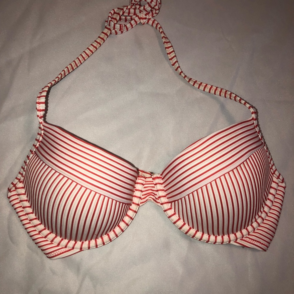 Striped bathing suit top!